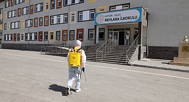 Talas’ta Okullar Hijyenik Ortamda Eğitime Başladı