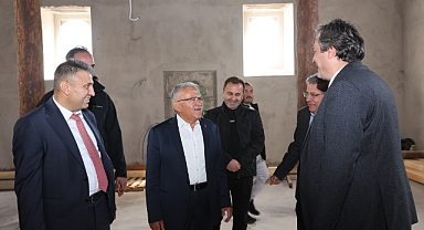 Başkan Büyükkılıç, Restore Edilen Tarihi Tasmakıran Camii’ni İnceledi