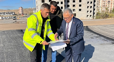 Başkan Büyükkılıç’tan Meteoroloji Katlı Kavşağı’nda Yerinde İnceleme