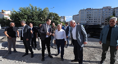 BAŞKAN BÜYÜKKILIÇ’TAN SAHABİYE KENTSEL DÖNÜŞÜM 1. ETAP’IN SON BİNASINDA İNCELEME