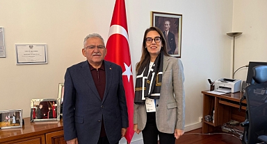 Başkan Büyükkılıç’tan Tallinn Büyükelçiliği’ne Ziyaret