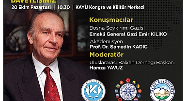 Bilge Kral Aliya İzzetbegoviç, Vefatının 22. Yılında Anılacak