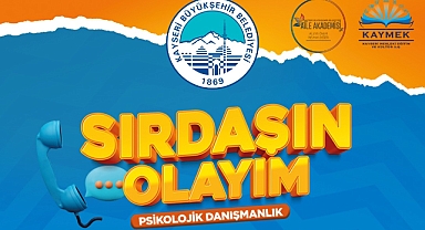 Kayseri Büyükşehir’in Duyarlı Hizmeti “Sırdaşın Olayım” 2 Bin Gence Umut Oldu