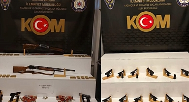 Kayseri’de Silah Ticareti Operasyonu: 9 Şüpheli Yakalandı