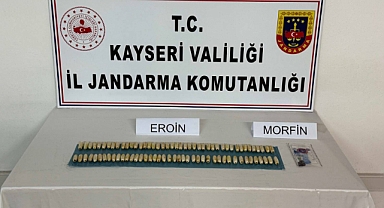 Kayseri’de Ticari Takside Eroin Operasyonu: 1 Kişi Gözaltında