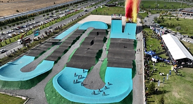 Kayseri’de Türkiye’nin İkinci BMX Parkuru ve Bisiklet Eğitim Alanı Açıldı
