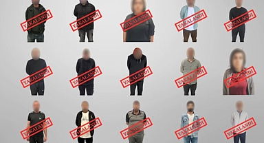 Kırmızı Bültenle Aranan 13 Şüpheli ile Ulusal Seviyede Aranan 2 Kişi Yurda Getirildi