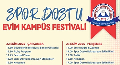 Spor Dostu Evim Kampüs Festivali 2025 – 22-24 Ekim