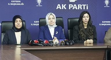 AK Parti Kadın Kolları’ndan 25 Kasım’da Kadına Yönelik Şiddete Kararlılık Mesajı