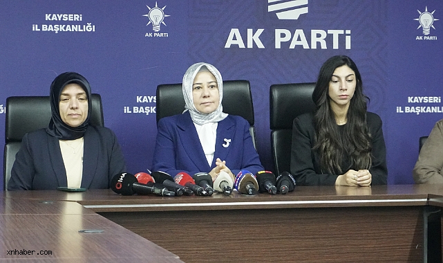AK Parti Kadın Kolları’ndan 25 Kasım’da Kadına Yönelik Şiddete Kararlılık Mesajı