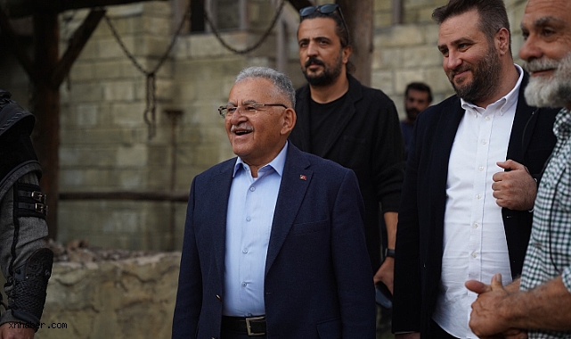 Başkan Büyükkılıç’tan Bozdağ Film Platolarına Özel Ziyaret