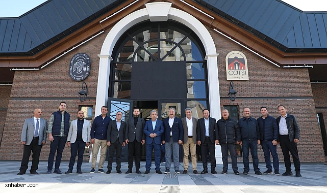 Çarşı Melikgazi'ye Protokol Ziyareti: Kayseri'nin Yeni Sembolü Açılışa Gün Sayıyor!