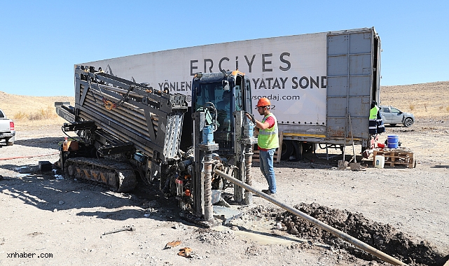 Develi’ye 27 Milyon TL’lik Dev İçme Suyu Yatırımı: Gümüşören Barajı’nda Yatay Sondaj Başladı
