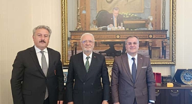 Hacılar Belediye Başkanı Özdoğan’dan AK Parti Genel Başkan Vekili Elitaş’a Ankara Ziyareti