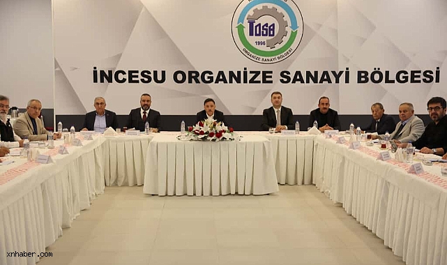 İncesu OSB Müteşebbis Teşekkül Heyeti Toplantısı Gerçekleştirildi: Yatırımlar ve Gelecek Planları Masaya Yatırıldı
