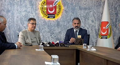 Kaykoder'den Kayseri Gazeteciler Cemiyeti'ne Ziyaret: 