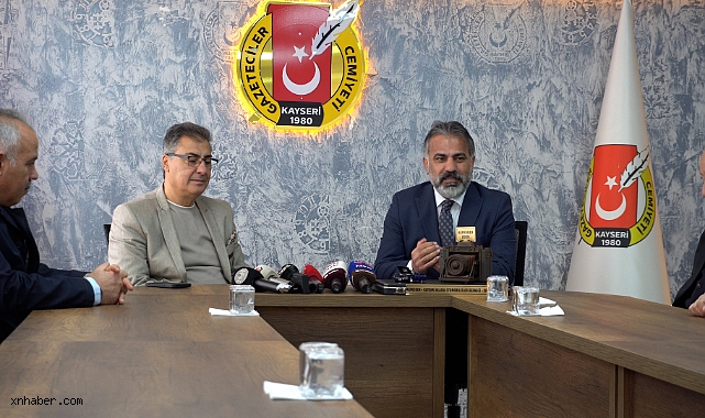 Kaykoder'den Kayseri Gazeteciler Cemiyeti'ne Ziyaret: 