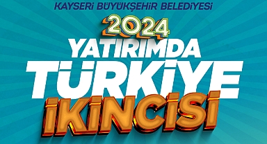 Kayseri Büyükşehir Belediyesi Yatırımda Türkiye İkincisi: Bütçesinin Yüzde 50’sini Yatırıma Ayırdı