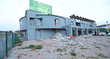 Kayseri’de KAYMEK Yeşil Mahalle Sosyal Tesisleri Yenileniyor: Hizmete Daha Modern ve Konforlu Alan