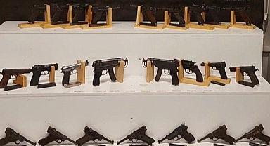 Kayseri’de Silah Ticareti Operasyonu: 24 Ruhsatsız Silah Ele Geçirildi