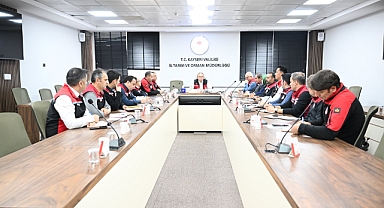 Kayseri Tarım ve Orman Müdürlüğü Haftalık Toplantısını Gerçekleştirdi
