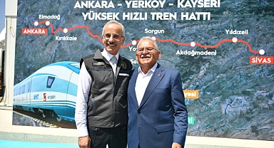 Kayseri’ye Yüksek Hızlı Tren Müjdesi: Yerköy-Kayseri YHT’de Hız Kesmeden İlerleme