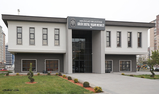 Melikgazi Gülük Sosyal Yaşam Merkezi Aralık’ta Kapılarını Açıyor
