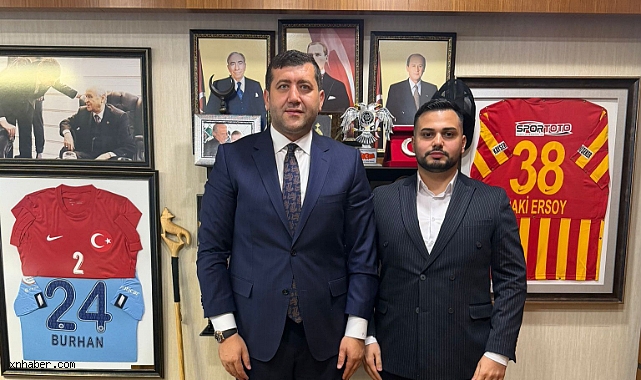 Mustafa Yıldız'dan MHP'li Baki Ersoy'a Ziyaret...Hamburg'dan Gazi Meclis'e...