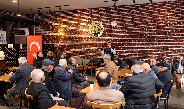 Talas'ta 60+ Vatandaşlara Telefon Dolandırıcılığına Karşı Kritik Eğitim