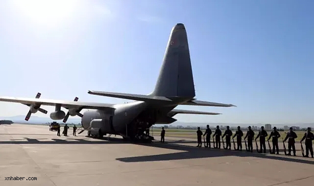 Türkiye’ye dönüş yolundaki askeri kargo uçağı düştü.Düşen uçak Kayseri 12 . Hava Üssü'nden mi?