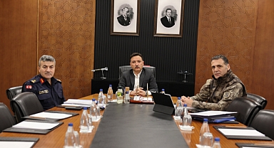 Asayiş Değerlendirme Toplantısı, Vali Gökmen Çiçek Başkanlığında Gerçekleştirildi