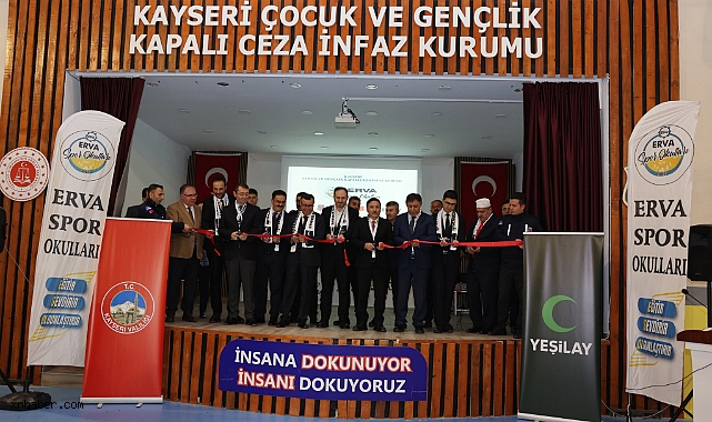 Cezaevinde Umuda Açılan Kapı: Yeşilay ERVA Spor Kulübü Bünyan’da Hizmete Girdi