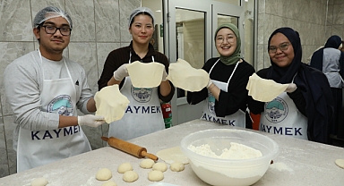KAYMEK’ten Yabancı Öğrencilere Kayseri Mutfağı Dersi: Yağlama ile Kültür Buluşması