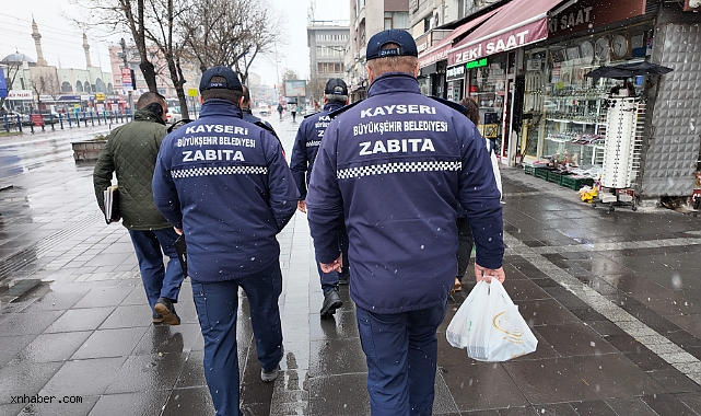 Kayseri Büyükşehir Zabıtası Huzur İçin Sahada: Ticarethanelerde Denetimler Sürüyor