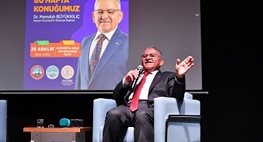Kayseri’de Şehir Sohbetleri Programının İlk Konuğu Başkan Büyükkılıç Oldu