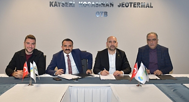 Kocasinan Jeotermal Sera OTB’de Yeni Yatırımlar İçin İmzalar Atıldı