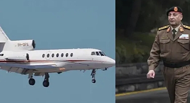 Libya Genelkurmay Başkanı’nın bulunduğu uçak Ankara'da düştü!