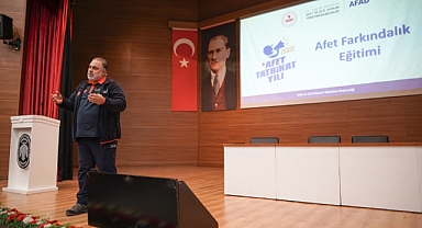 Melikgazi Belediyesi Personeline Afet Farkındalık Eğitimi