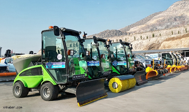 Melikgazi’de Kış Seferberliği: 120 Araç, 387 Personel 24 Saat Sahada