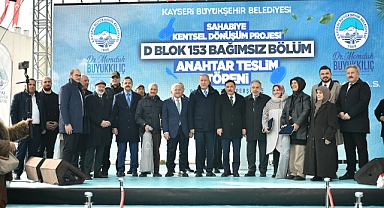 Sahabiye'de Anahtar Teslimi Tamam: Büyükkılıç 