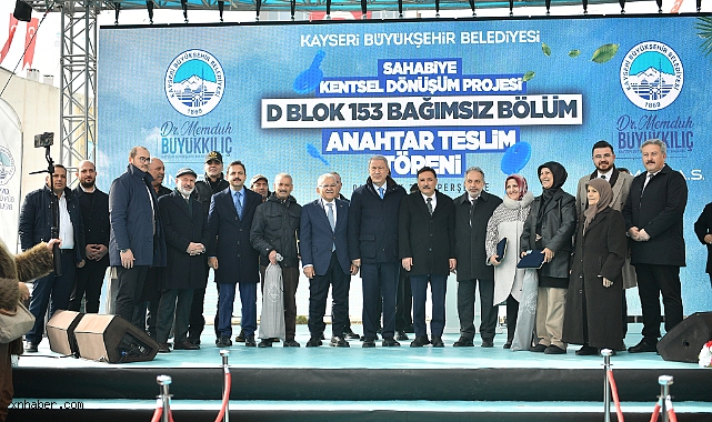 Sahabiye'de Anahtar Teslimi Tamam: Büyükkılıç 