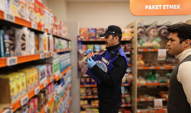 Talas’ta Zabıta Ekiplerinden Market, Kafe ve Restoranlara Kapsamlı Denetim
