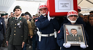 Üsteğmen Yusuf Çürüttü Kayseri’de Son Yolculuğuna Uğurlandı