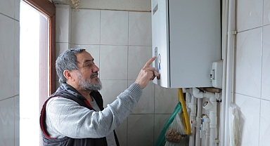 Başkan Büyükkılıç’ın “Tesisat Sizden Kombi Bizden” Projesi 4 Bin Haneyi Doğal Gazla Isıtıyor