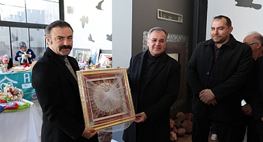 Hacılar ADEM’de el emeği ürünler sergilendi, kursiyerler sertifikalarını aldı