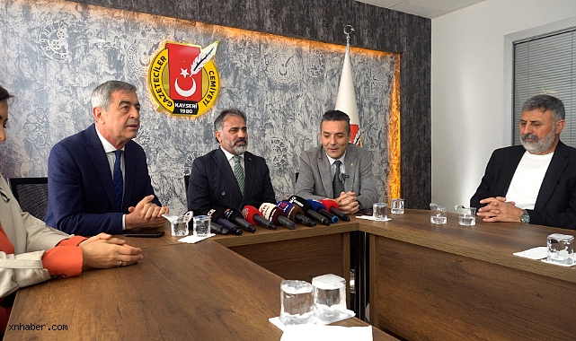 İYİ Parti Kayseri Teşkilatından 10 Ocak'ta Kayseri Gazeteciler Cemiyetine Ziyaret