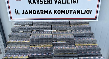 Kayseri’de 5607 Sayılı Kanuna Muhalefet: 1426 Paket Bandrolsüz Sigara Ele Geçirildi
