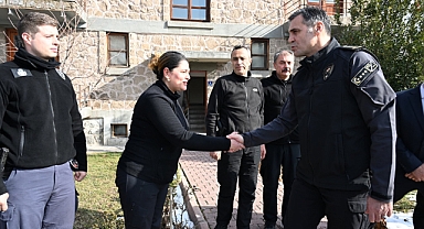 Kayseri İl Emniyet Müdürü Atanur Aydın’dan Koruma Şube ve Su Altı Büro Amirliğine Ziyaret