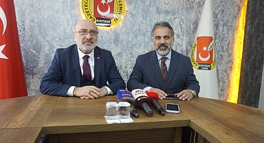 KAYÜ Rektörü Kurtuluş Karamustafa'dan Kayseri Gazeteciler Cemiyeti'ne ziyaret