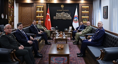 Orgeneral Metin Tokel ve MSB Bakan Yardımcısı Salih Ayhan’dan Vali Gökmen Çiçek’e ziyaret